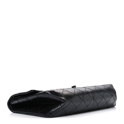 Chanel Metallic Aged Calfskin Quilted 2.55 Reissue 226 Flap So Black 3 of 9