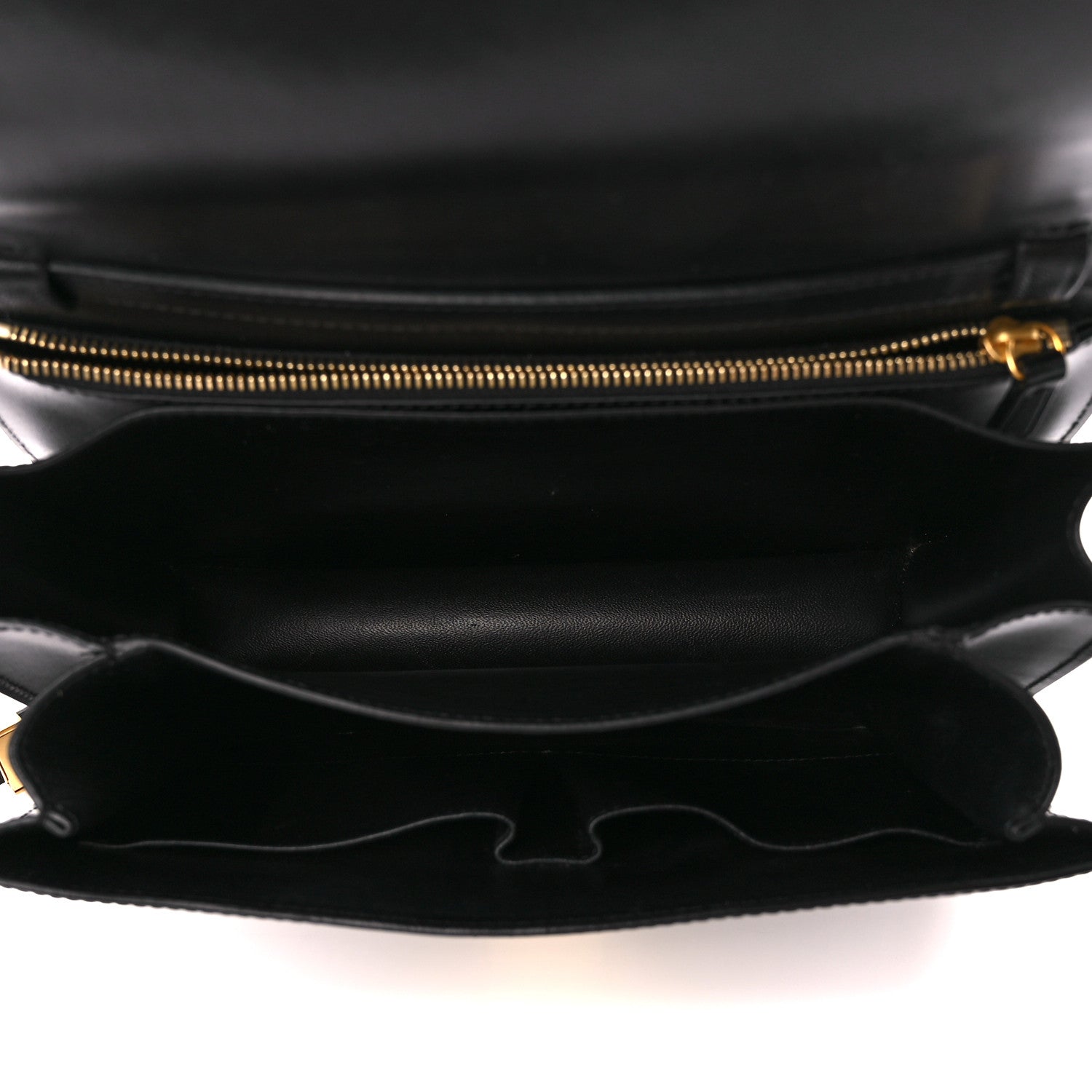Celine Box Calfskin Medium Classic Box Flap Bag Black 5 of 10