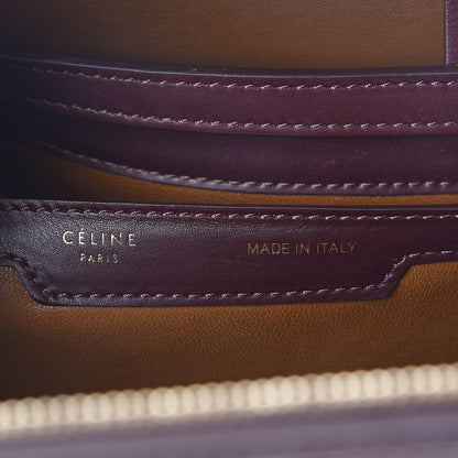 Celine Smooth Calfskin Doctor Frame Bag Burgundy 6 of 10