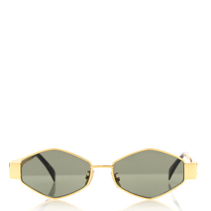 Celine Metal Triomphe Sunglasses CL40254U Gold 2 of 7