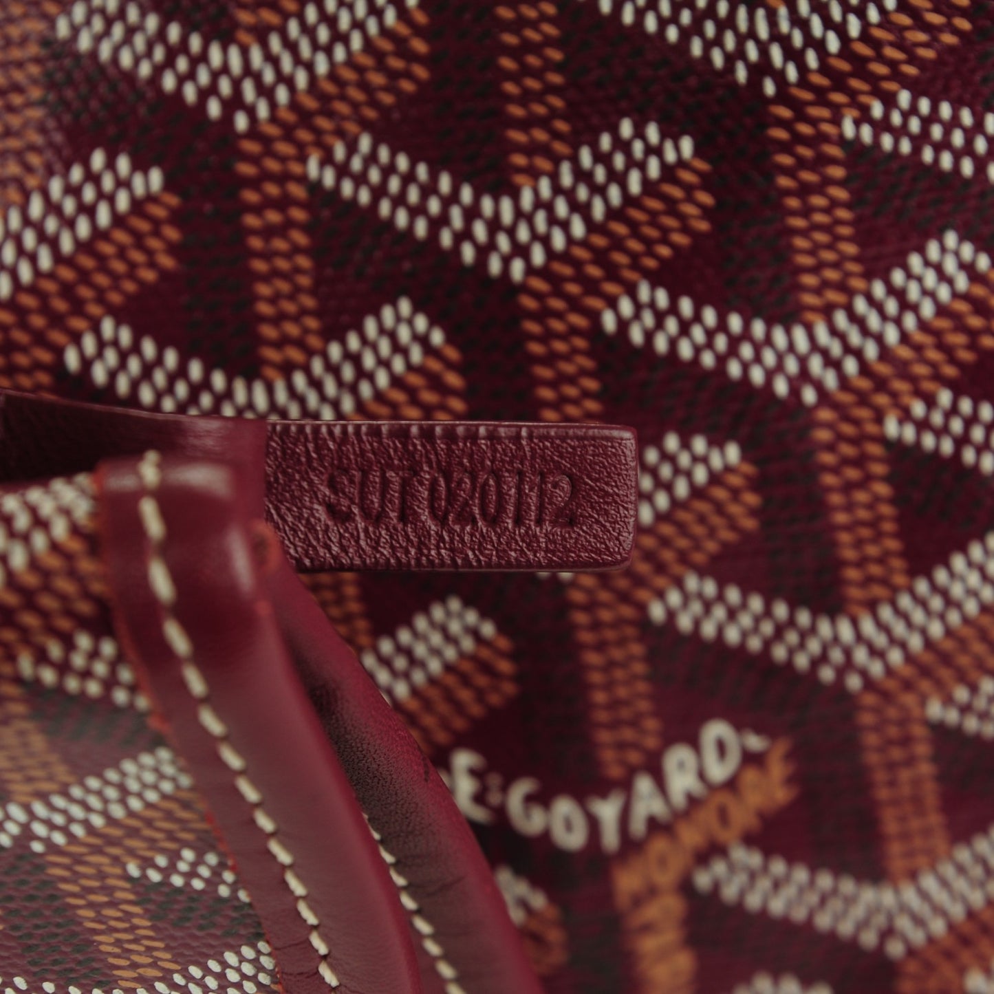 Goyardine Saint Louis GM Burgundy