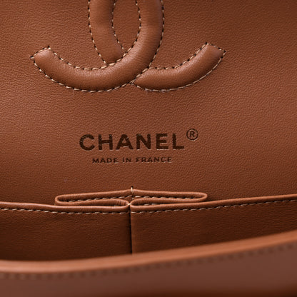 Chanel Lambskin Quilted Small Double Flap Brown 6 of 9