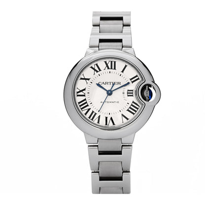 Cartier Stainless Steel 33mm Ballon Bleu De Cartier Automatic Watch 1 of 5