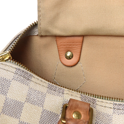 Louis Vuitton Damier Azur Speedy 30 12 of 19