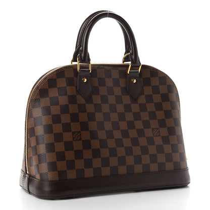 Louis Vuitton Damier Ebene Alma PM 3 of 9