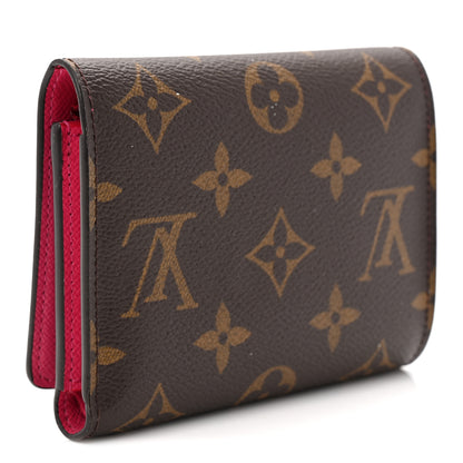 Louis Vuitton Monogram 2020 Christmas Animation Roller Coaster Victorine Wallet Pivoine 3 of 8