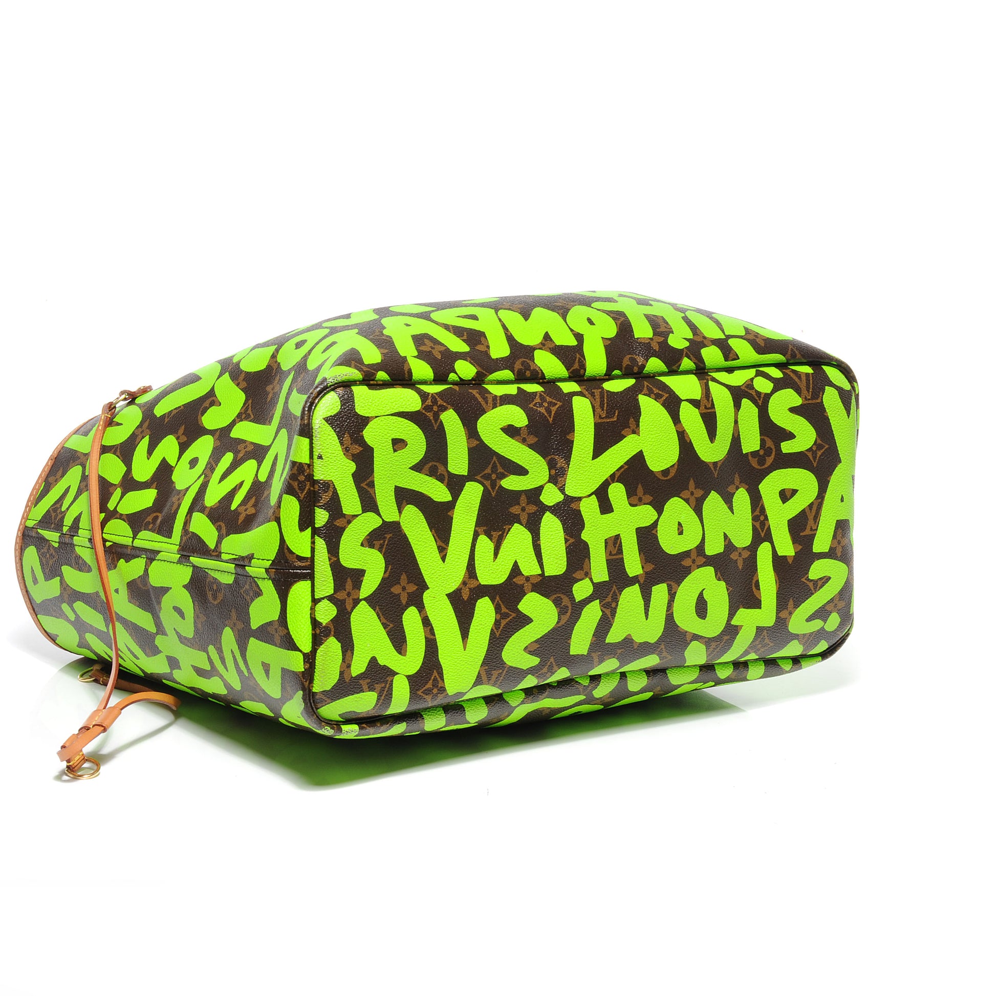 Louis Vuitton Monogram Graffiti Neverfull GM Green 4 of 7