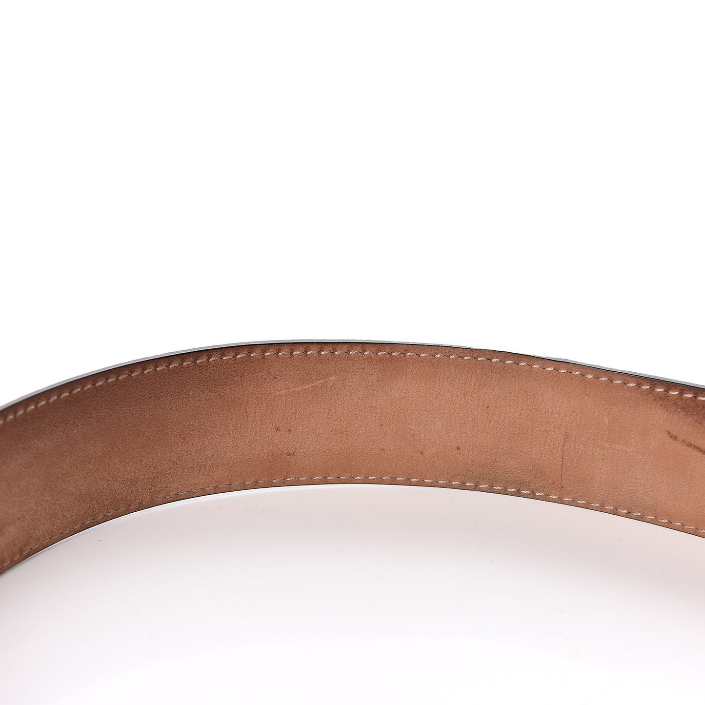 Moon Calfskin Interlocking G 37mm Belt 85 34 Tabasco