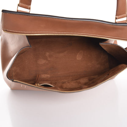 Celine Smooth Calfskin Large Edge Shoulder Bag Camel 5 of 22