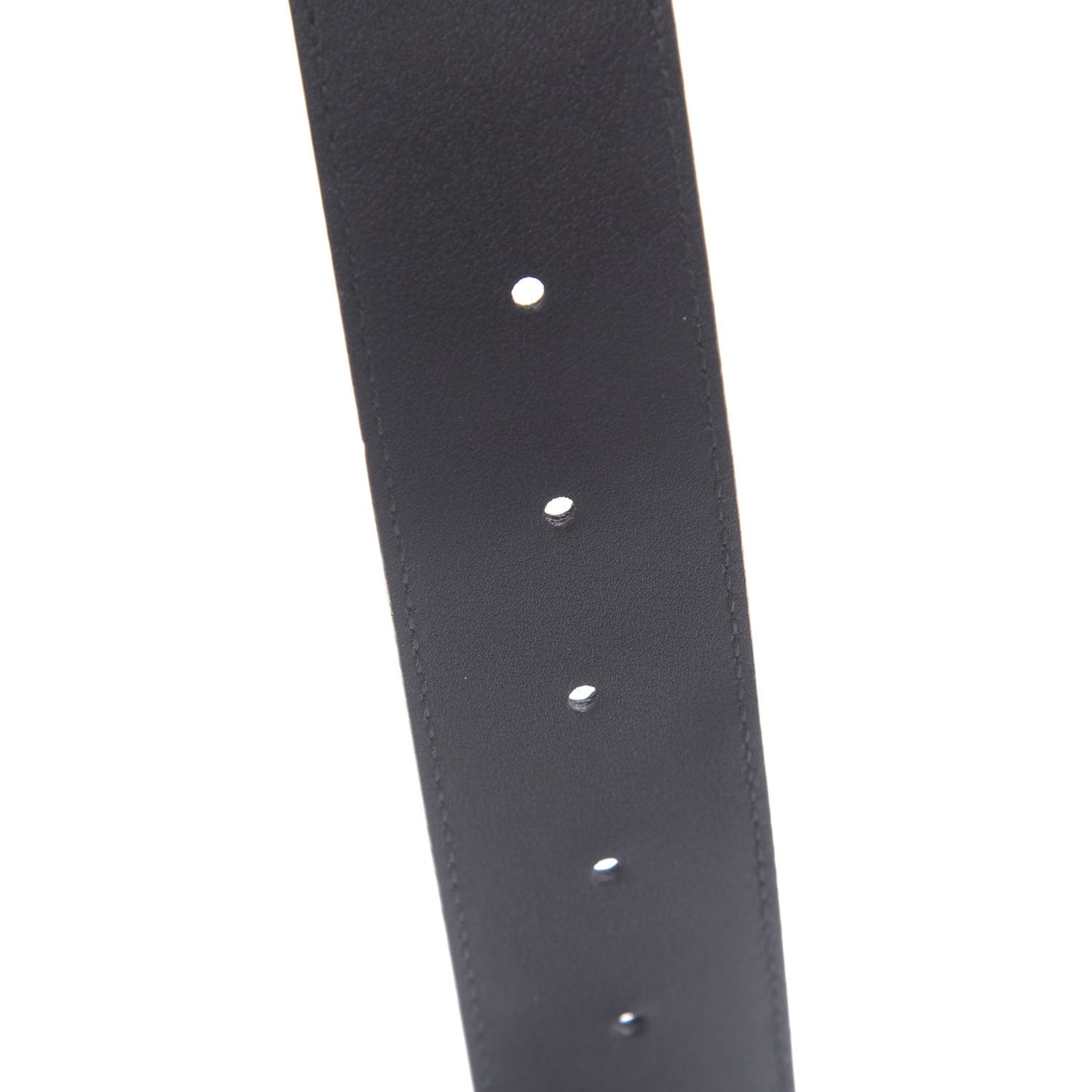 Textured Calfskin Double G 40mm Belt 75 30 Black