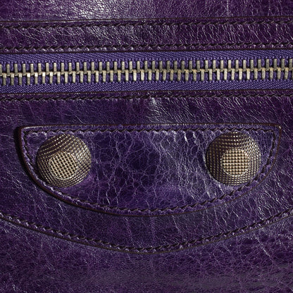Balenciaga Chevre Giant 21 Silver Hardware Day Hobo Violet 5 of 12