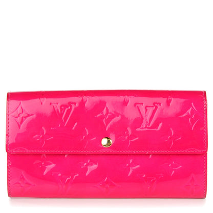 Louis Vuitton Vernis Sarah Wallet Rose Pop 1 of 8
