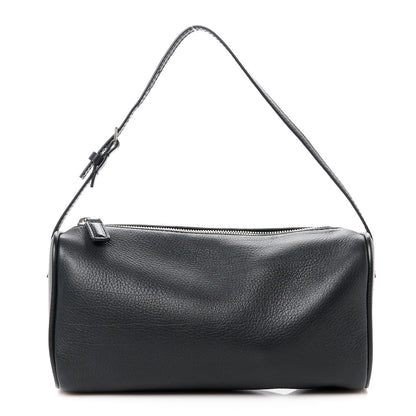 The Row Grained Calfskin 90's Bag Black 1 of 9