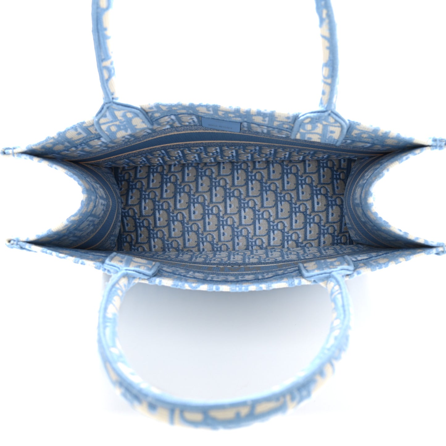 Oblique Medium Book Tote Light Blue