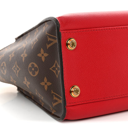 Louis Vuitton Calfskin Monogram On My Side Pirate Red 8 of 12