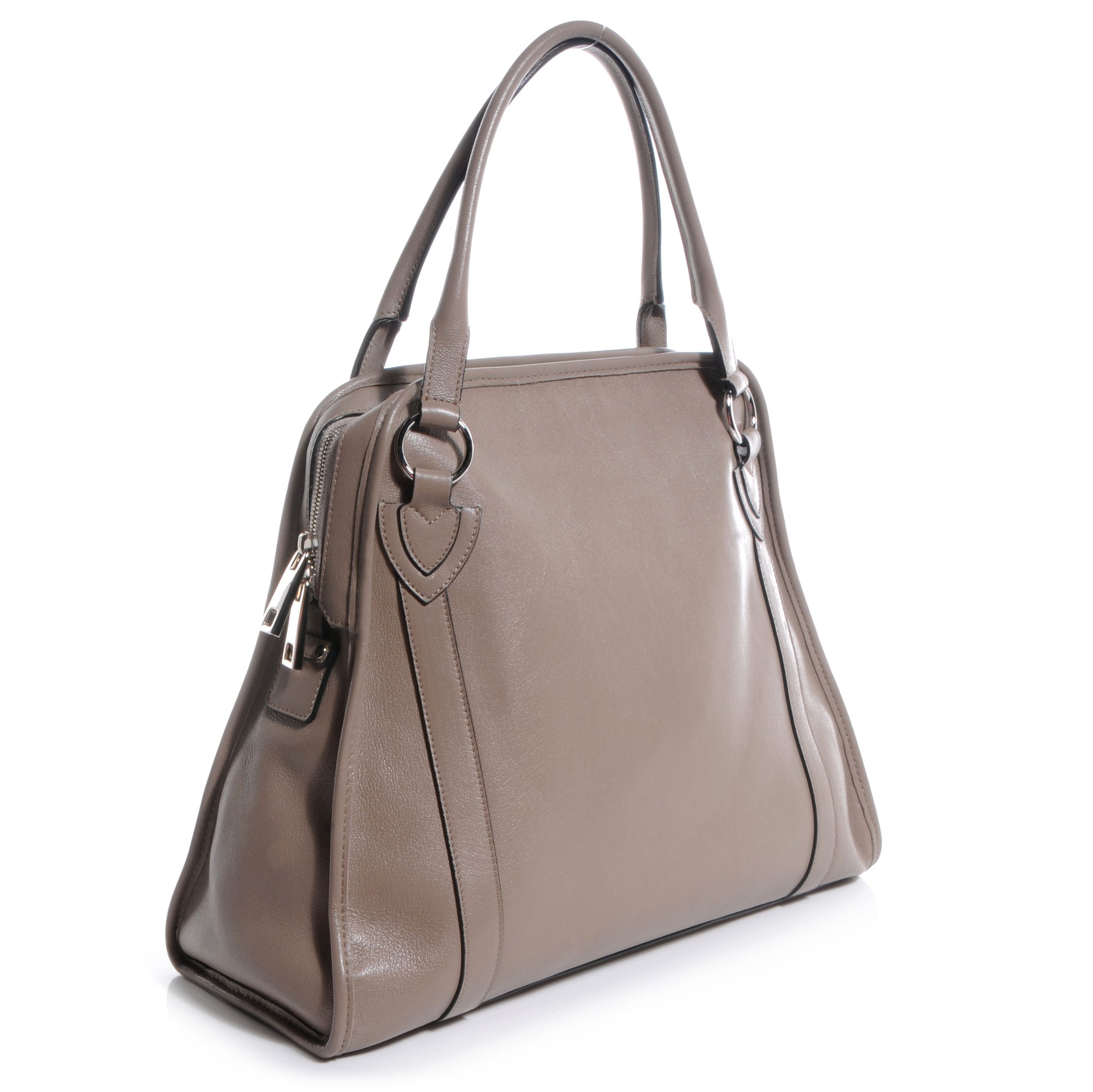 Marc Jacobs Lambskin Calf Hair Large Serengeti Wellington Concrete 3 of 10