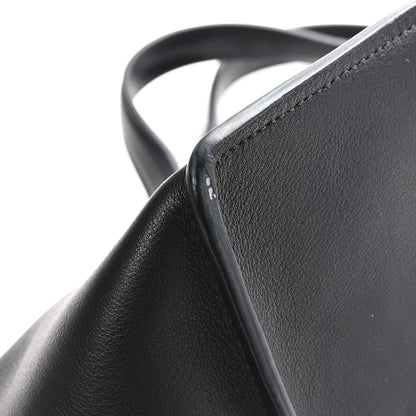 The Row Polished Saddle Calfskin Idaho Top Handle Black 10 of 11