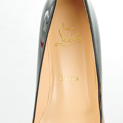 Christian Louboutin Patent Degrade Leopard Pigalle Follies Flats 38 Leopard Black 7 of 7