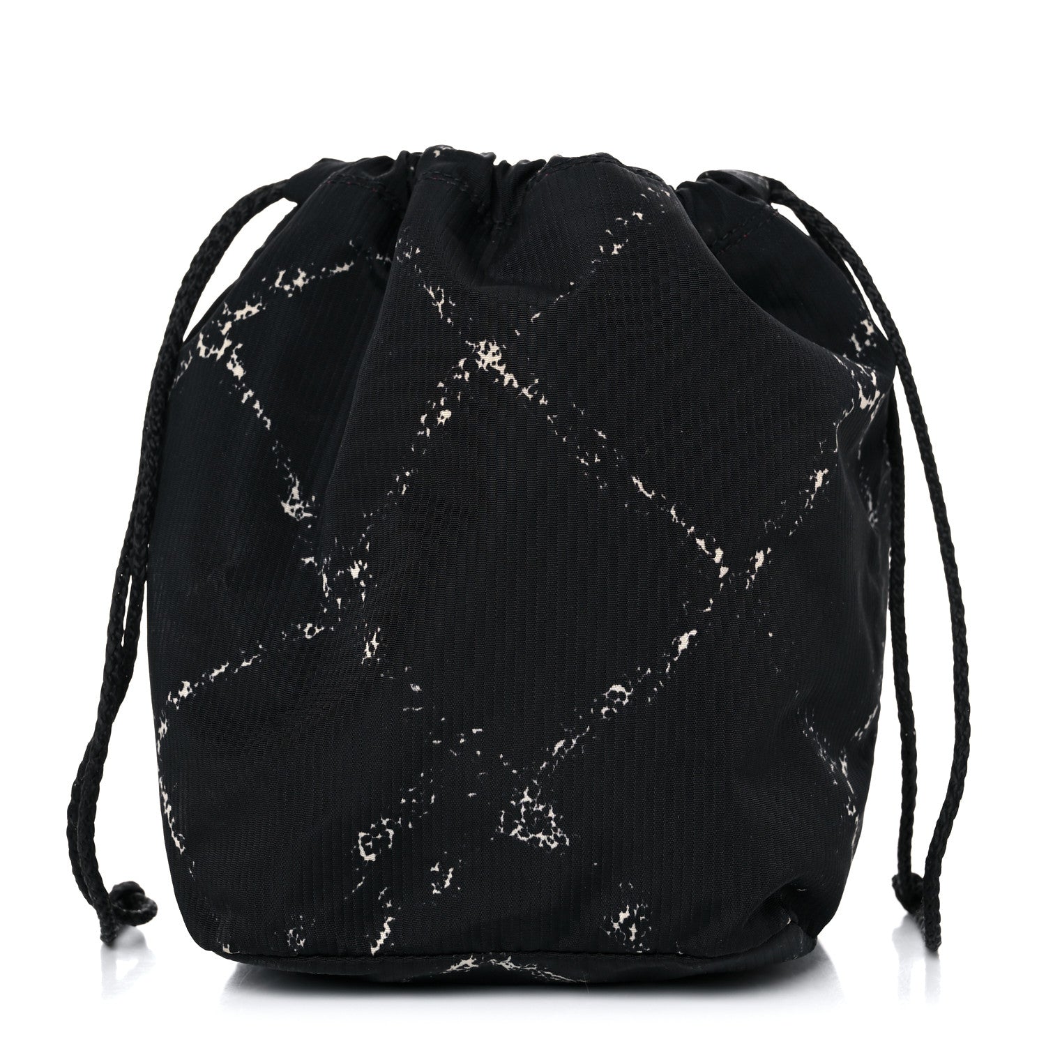 Chanel Nylon Travel Drawstring Bag Black 1 of 13
