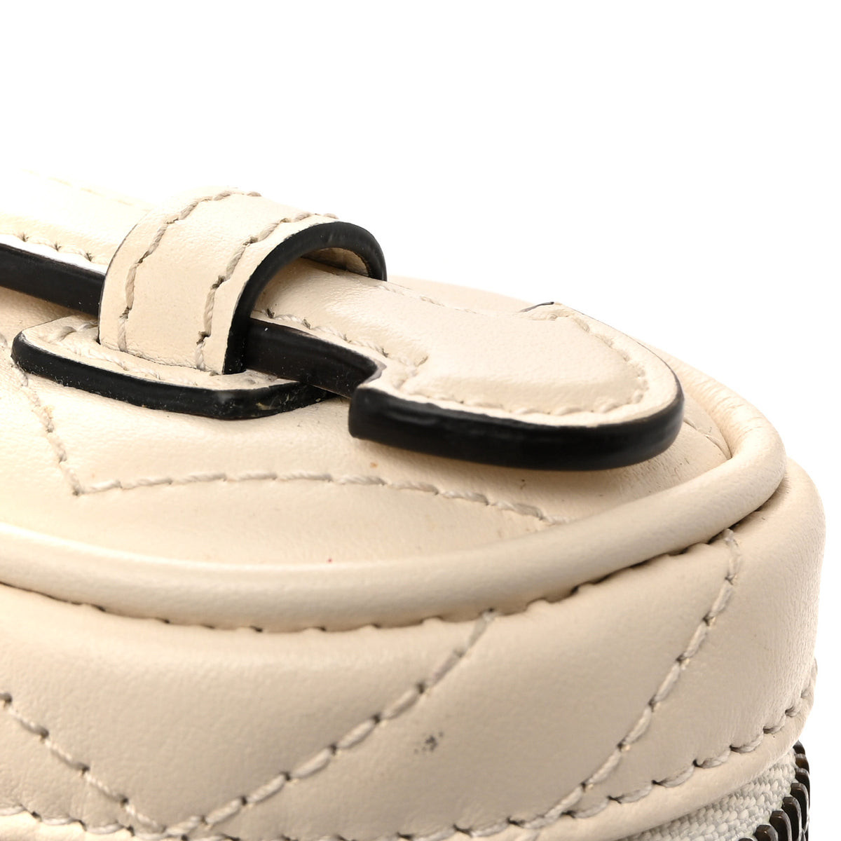 Gucci Calfskin Matelasse Chevron Mini GG Marmont Top Handle 