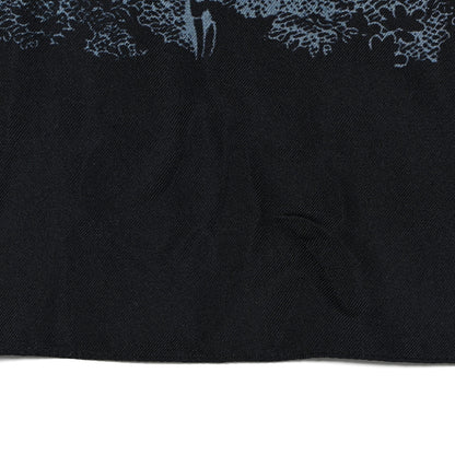 Christian Dior Silk Toile De Jouy Square Scarf Blue 3 of 5