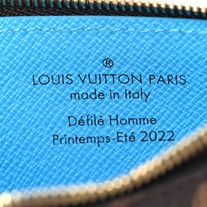Louis Vuitton Monogram Vintage Calfskin Trunk L'œil Coin Card Holder 6 of 7