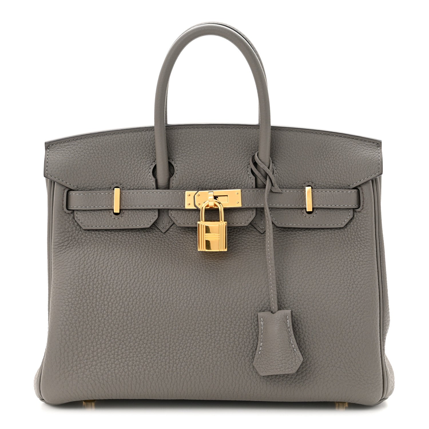 Hermes Togo Birkin 25 Gris Meyer 1 of 10