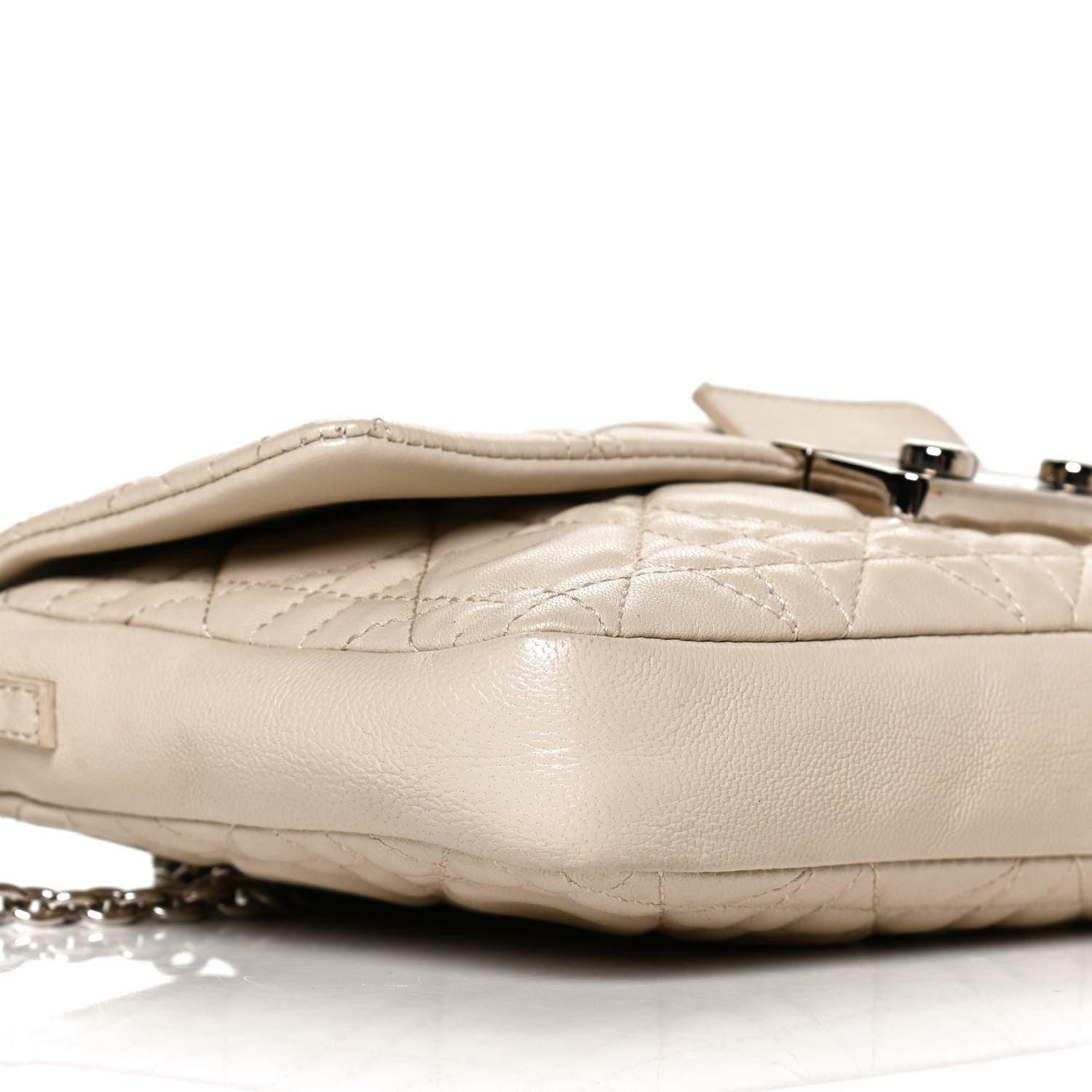 Christian Dior Lambskin Cannage Miss Dior Promenade Pouch Beige 7 of 11