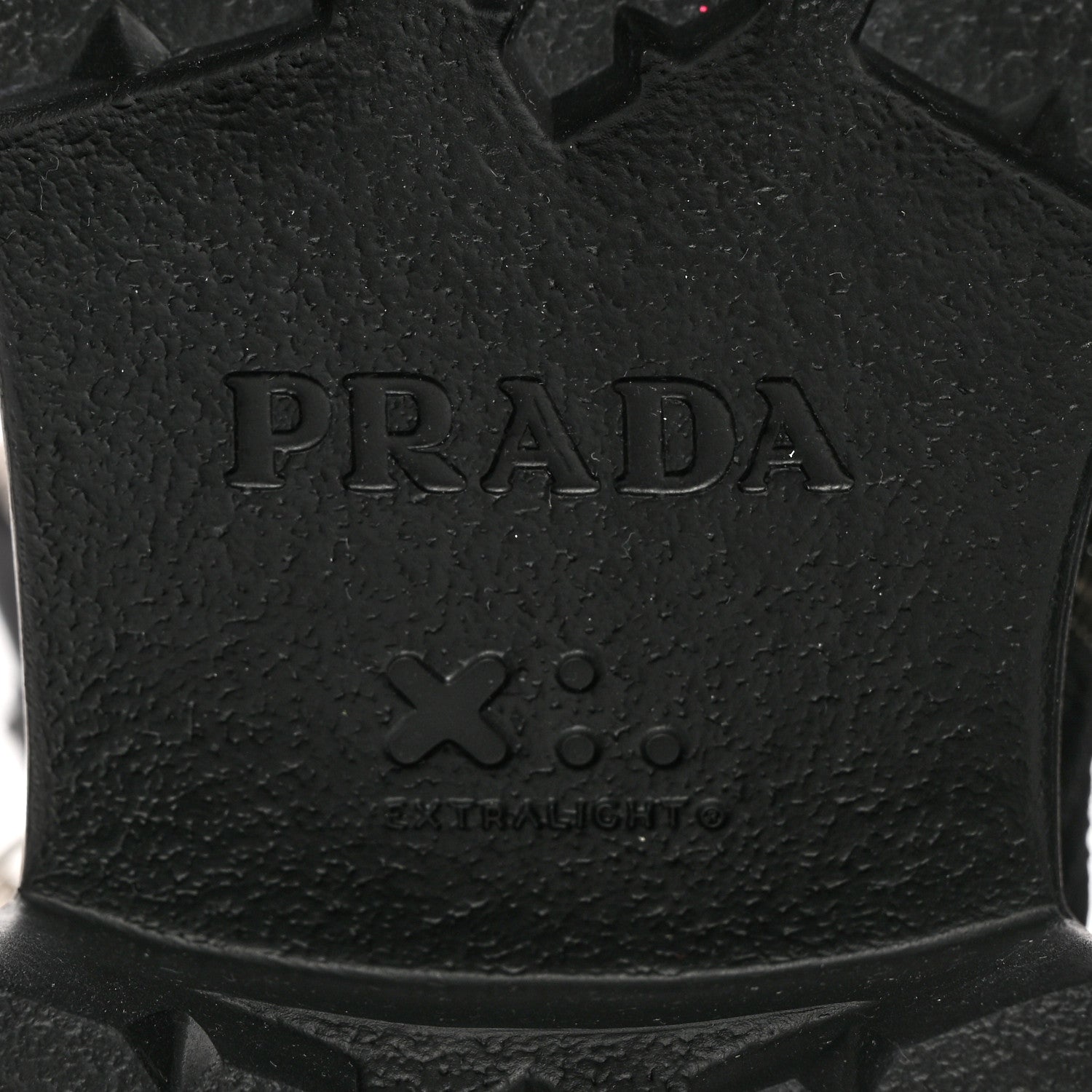 Prada Spazzolato Rois Re-Nylon Metal Triangle Logo Monolith Pouch Pocket 55mm Tall Combat Boots 39 Black 6 of 11