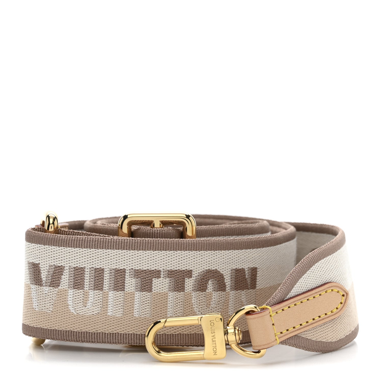 LOUIS VUITTON ベージュ ベルト Louis Vuitton Jacquard Speedy Bandouliere 20 Shoulder Strap Beige