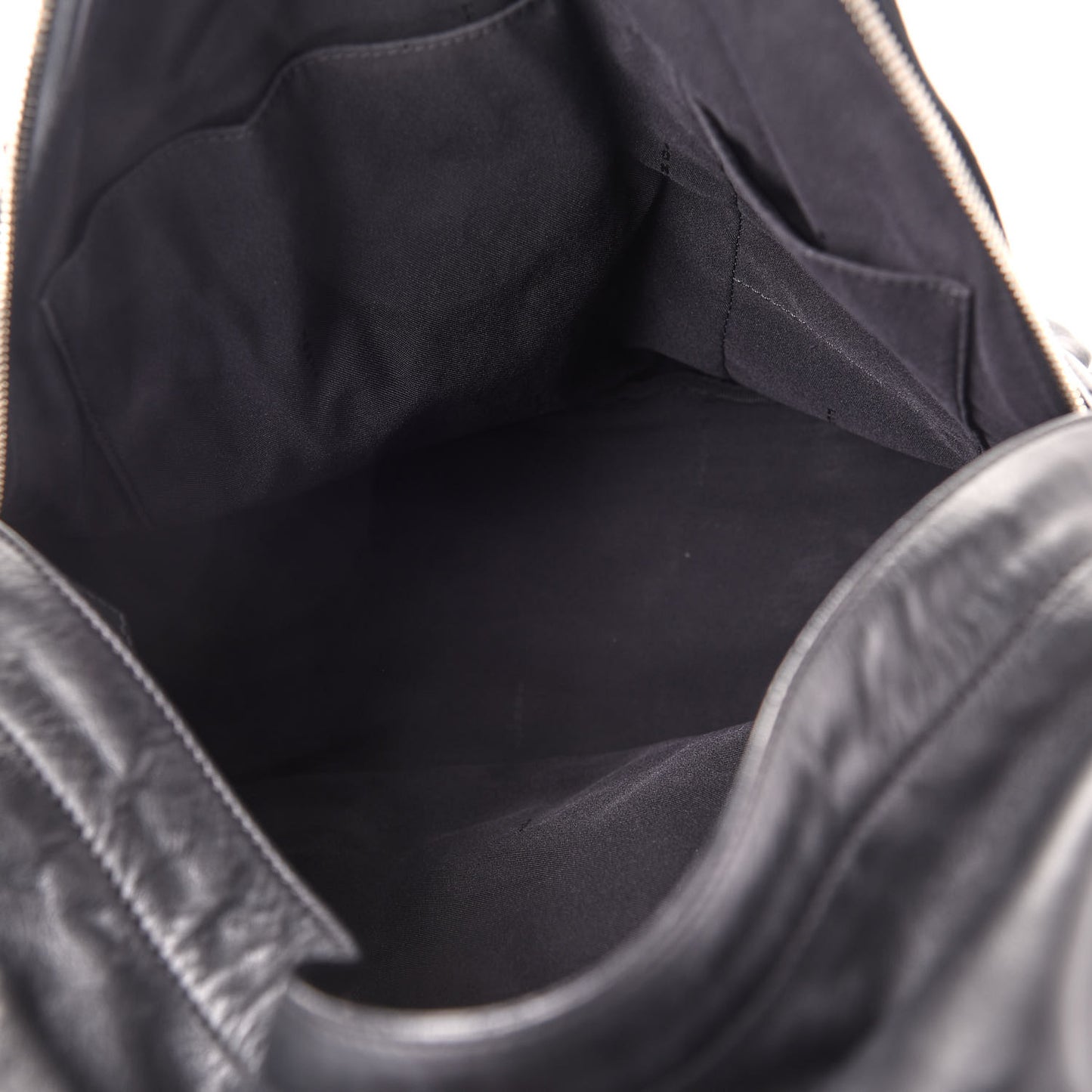 Vitello Century Elaphe Monster Eyes Backpack Black Roccia