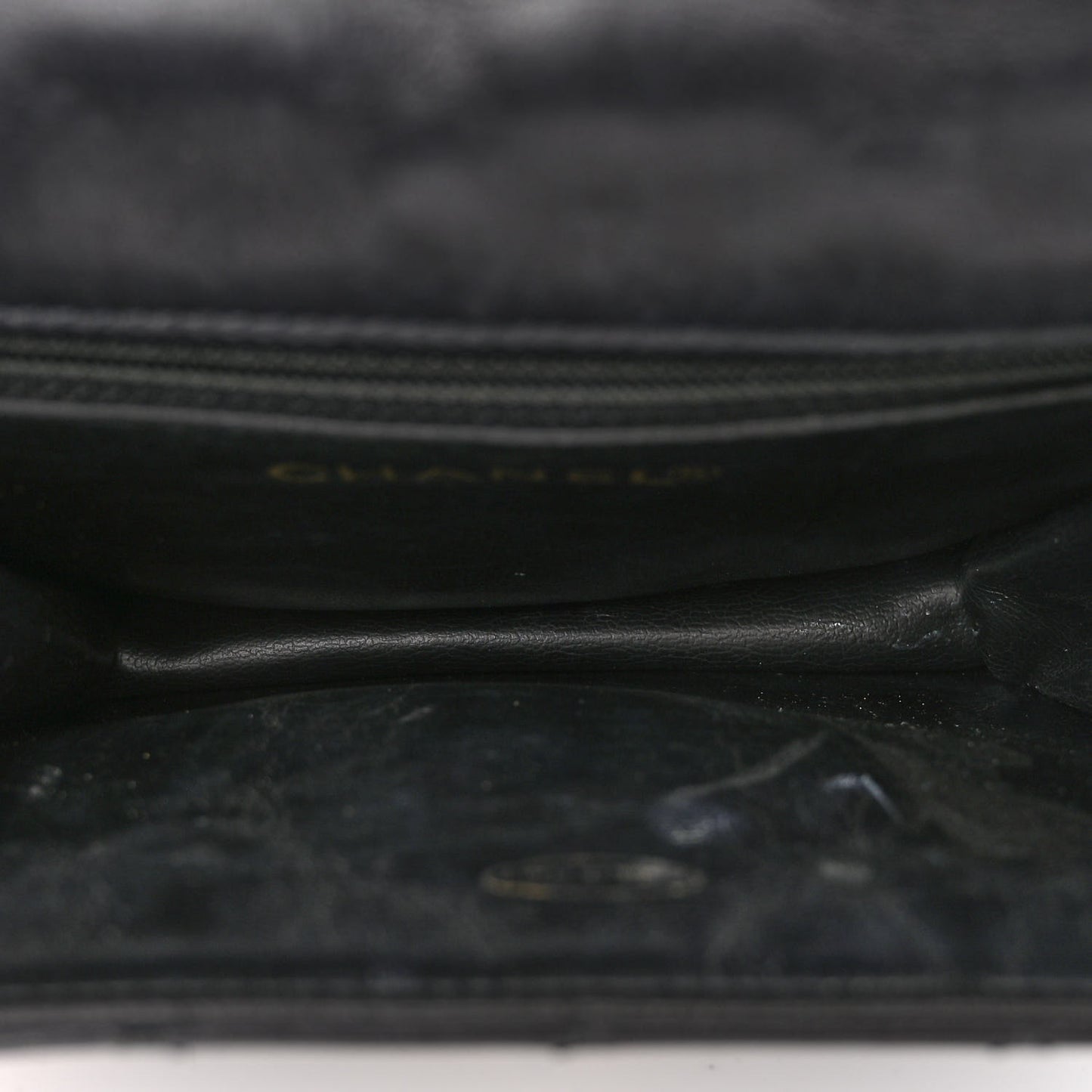 Lambskin Quilted Flap Waist Belt Bag 75 30 Black