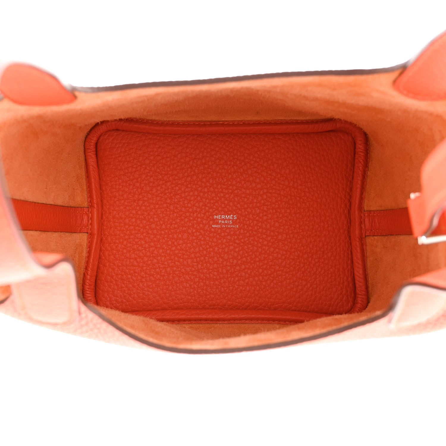 Hermes Taurillon Clemence Picotin Lock 18 PM Orange 5 of 12