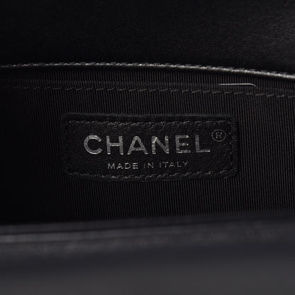 Chanel Lambskin Quilted Small Boy Flap Black 6 of 9