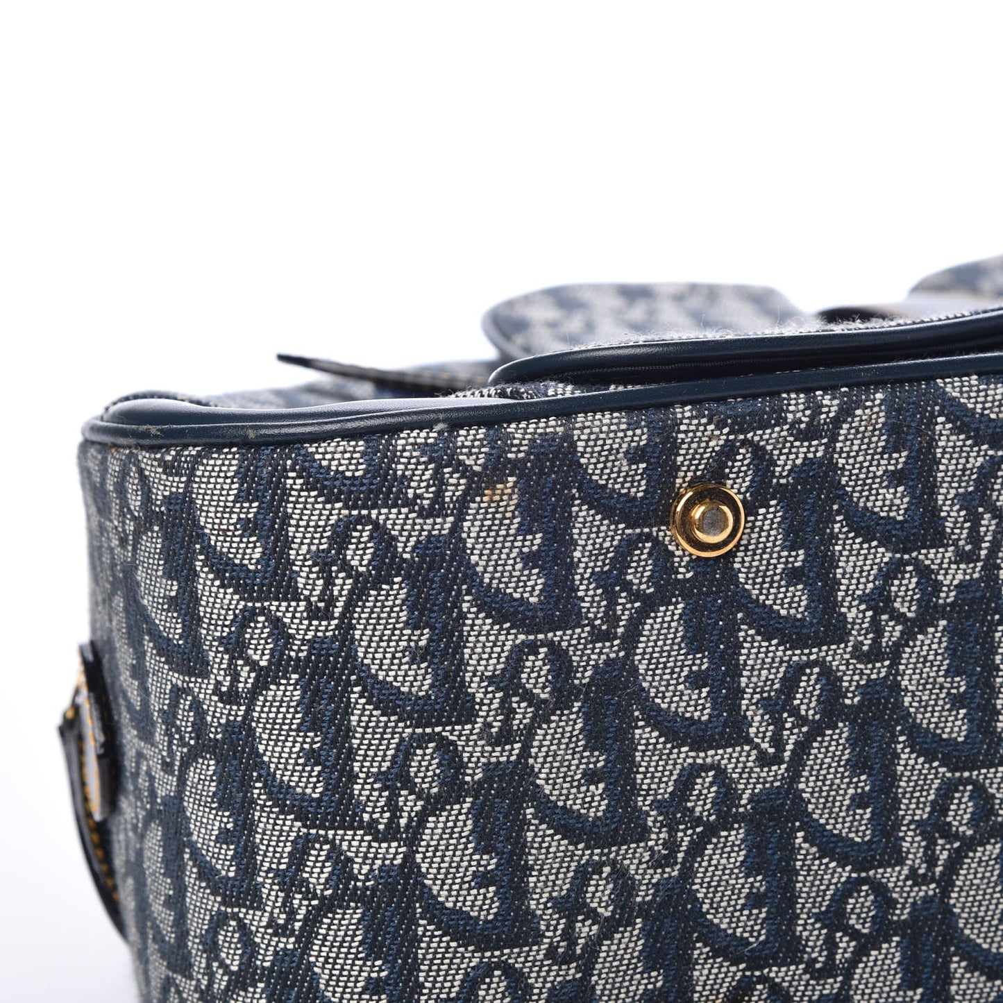 Monogram Saddle Bowler Navy