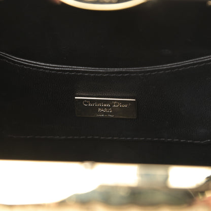 Christian Dior Metal Cannage Clutch Bag Gold 6 of 13