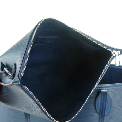 Louis Vuitton Epi Neverfull MM Indigo 6 of 8