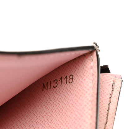 Louis Vuitton Monogram Zoe Wallet Rose Ballerine 7 of 12