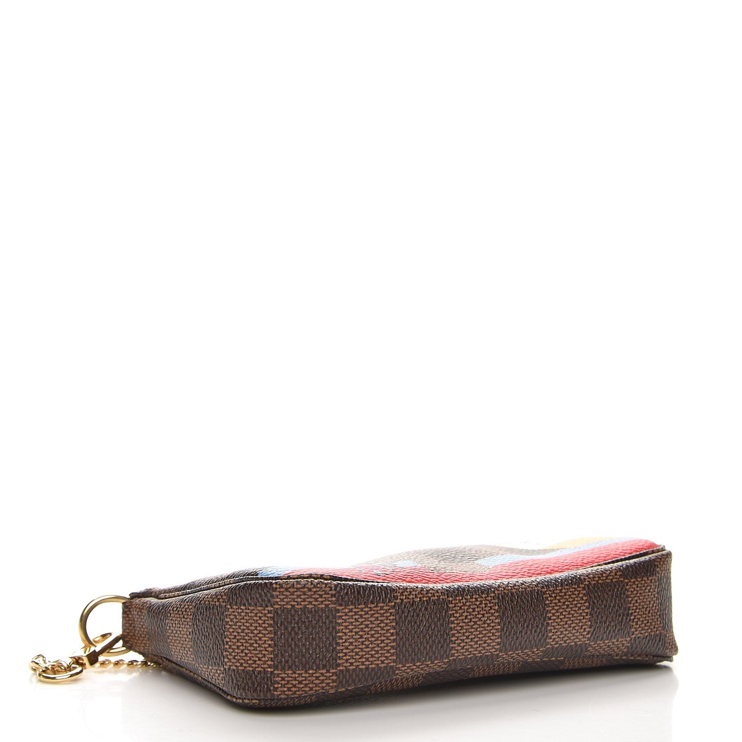 Damier Ebene 2016 Christmas Animation Mini Pochette Accessories