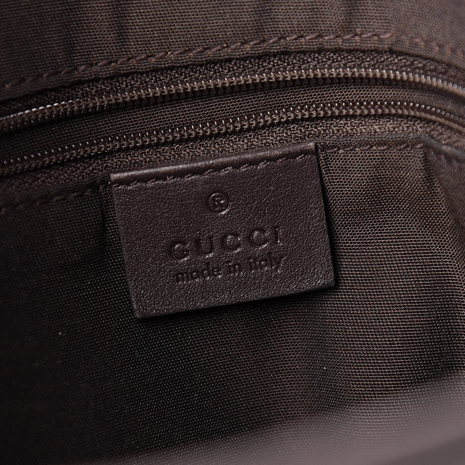 Gucci GG Plus Monogram Medium Flat Messenger Bag Dark Brown 6 of 13