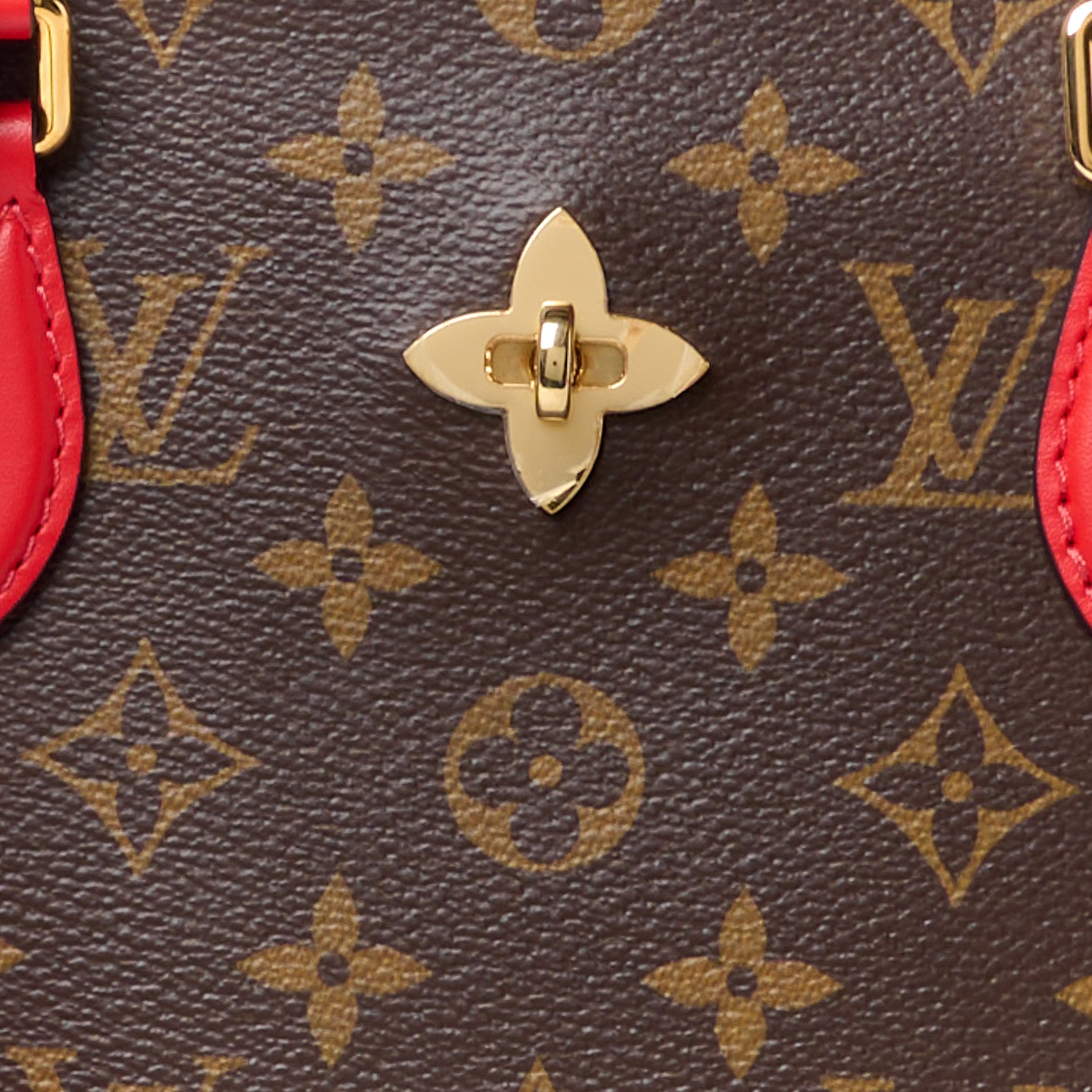 Louis Vuitton Monogram Flower Tote Coquelicot 12 of 14