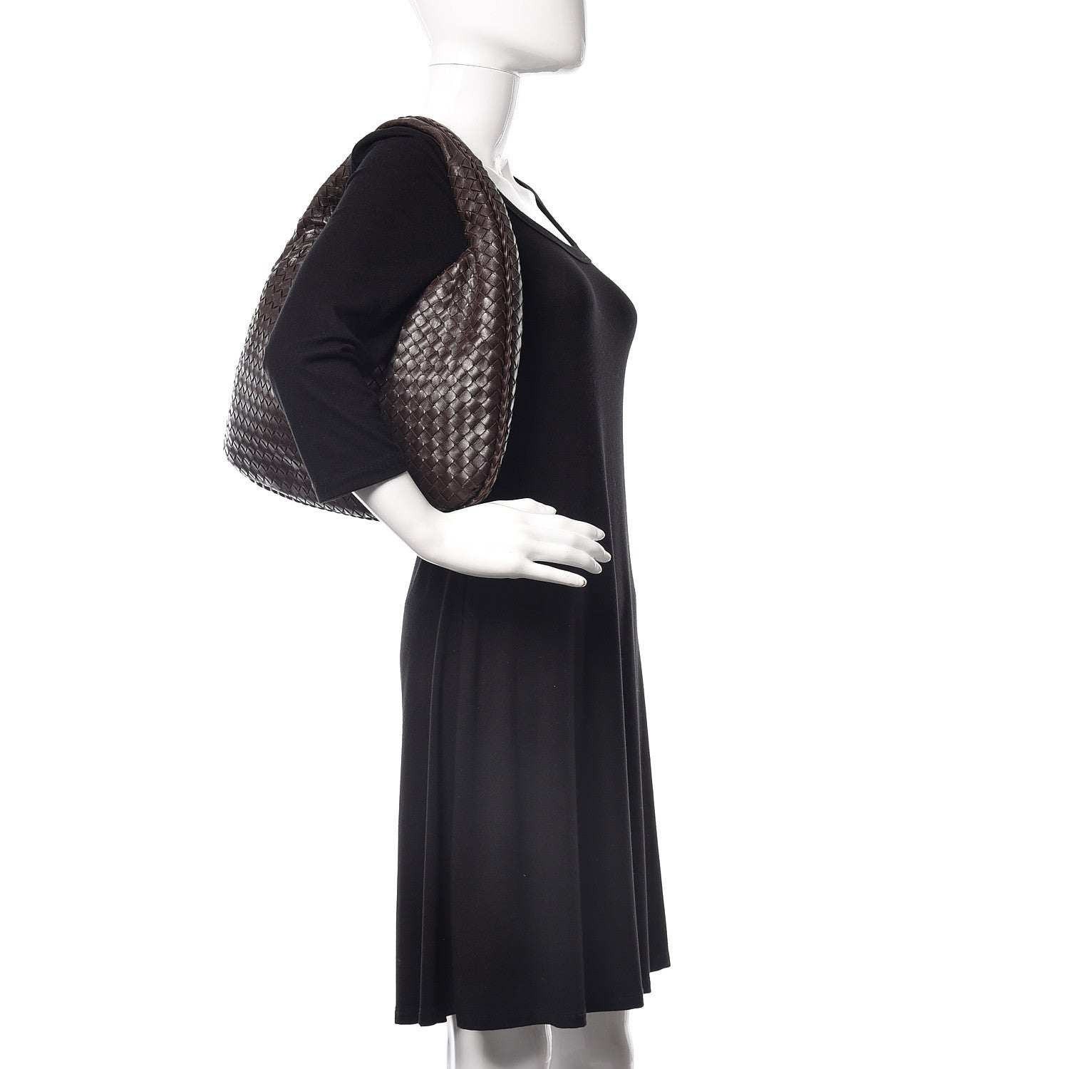 Bottega Veneta Nappa Intrecciato Small Veneta Hobo Espresso 2 of 12