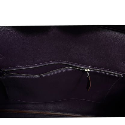 Hermes Togo Birkin 35 Raisin 31 of 34