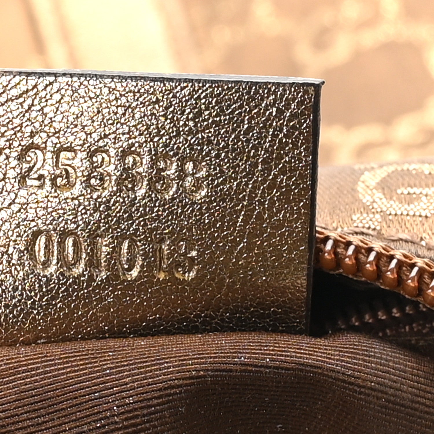 Gucci Canvas GG Reins Hobo Bronze 7 of 11