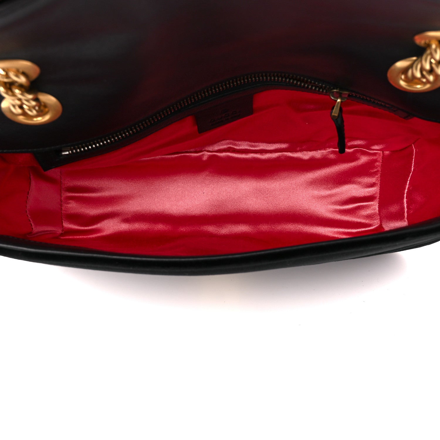Gucci Velvet Matelasse Small GG Marmont Shoulder Bag Black 5 of 11