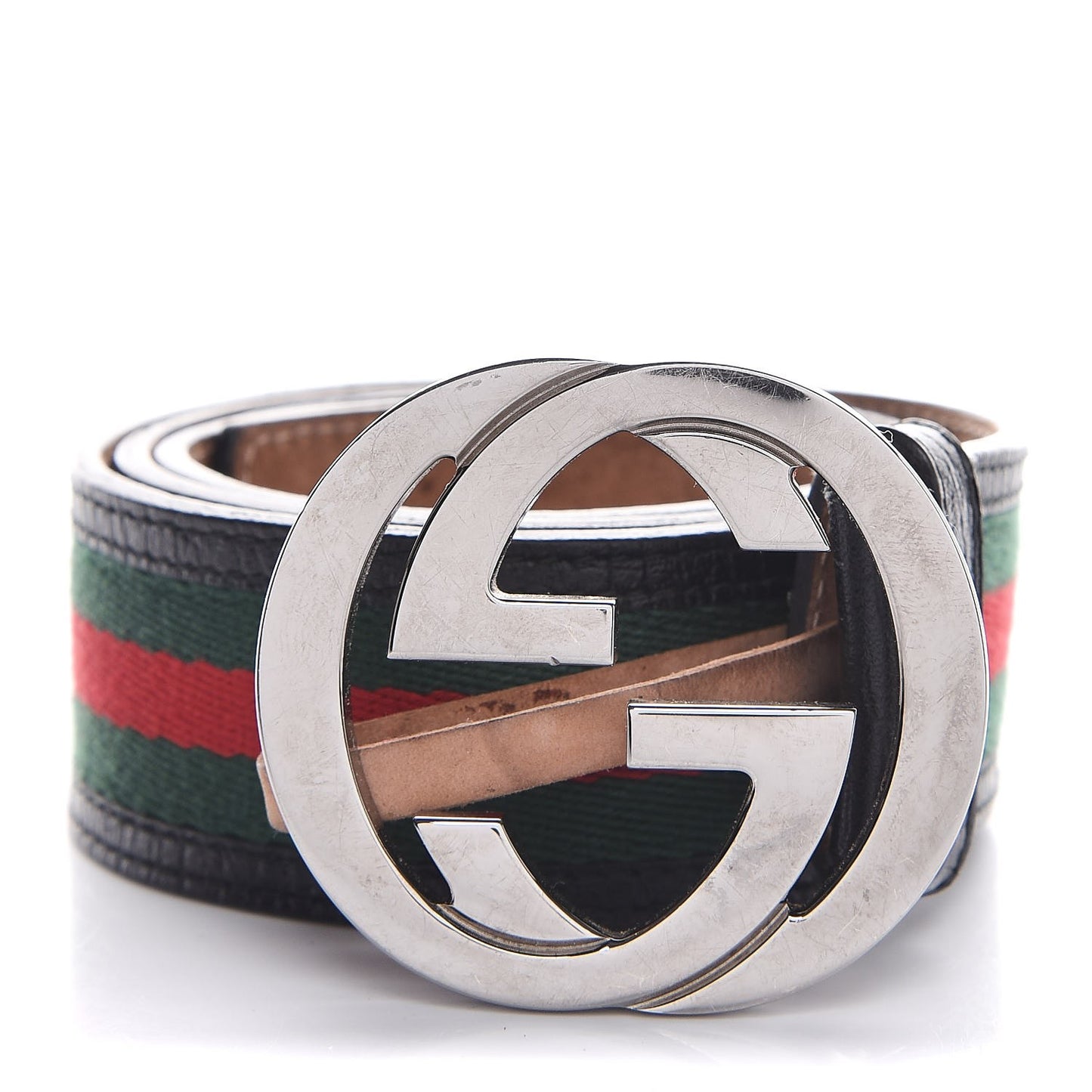Canvas Web Interlocking G Belt 85 34 Black