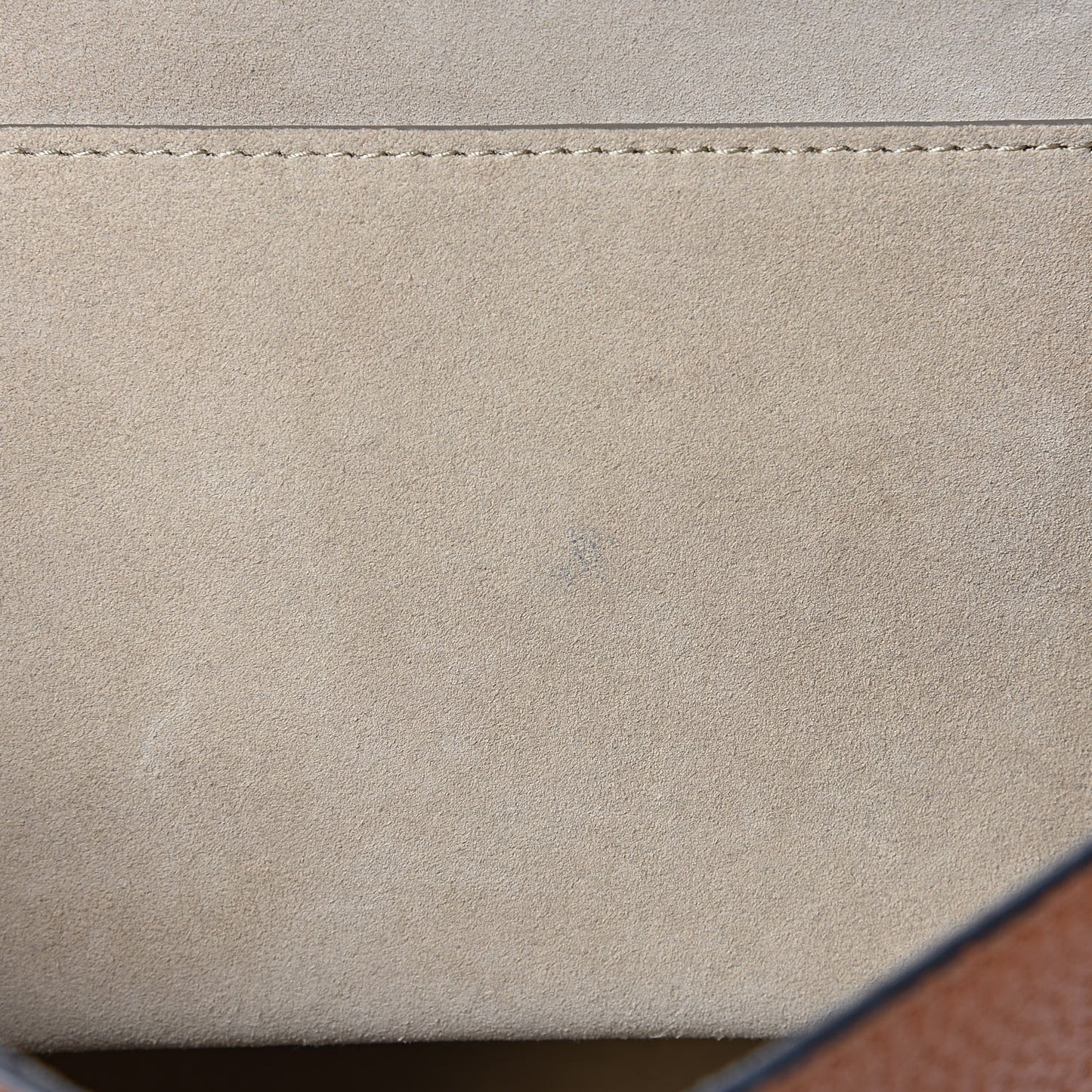 Grained Lambskin Drew Shoulder Bag Caramel