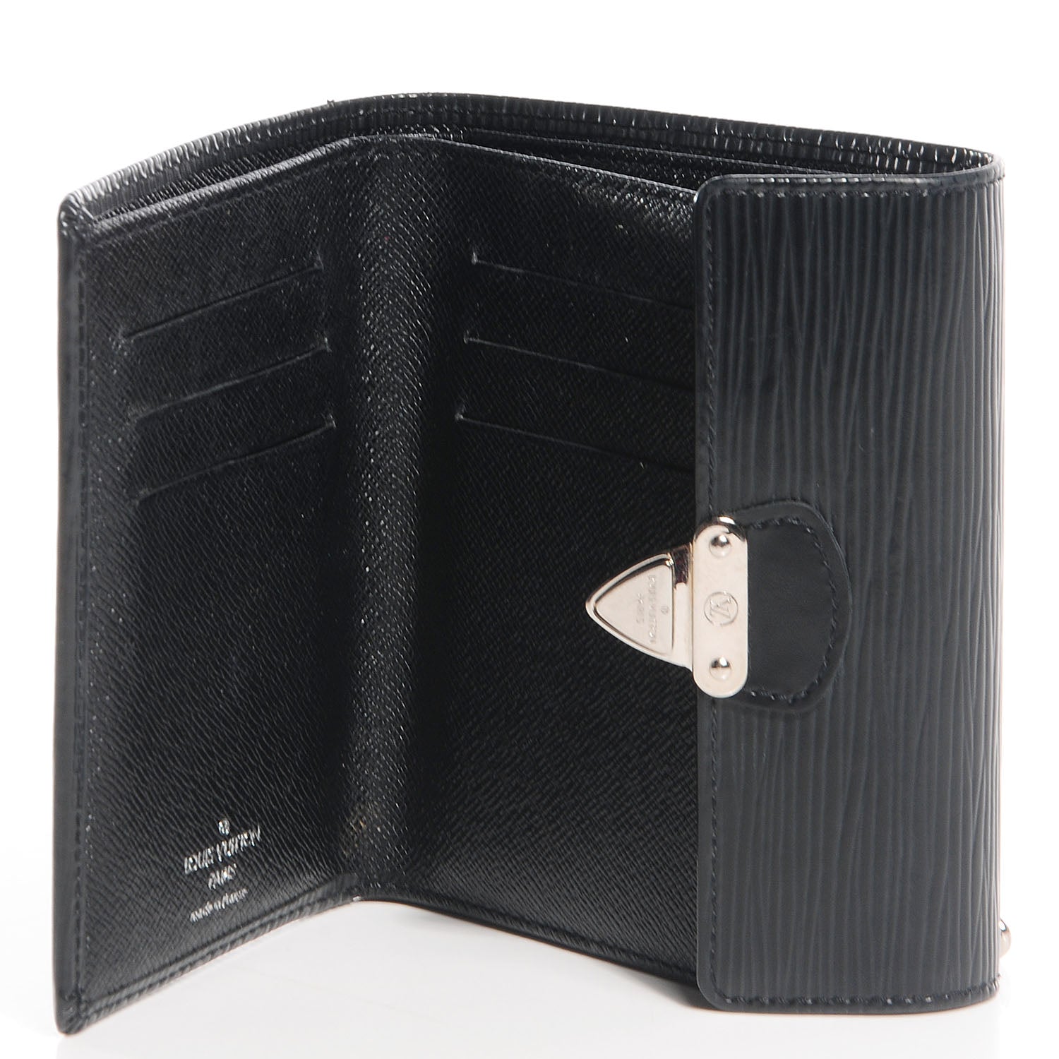 Louis Vuitton Epi Koala Wallet Black 6 of 8