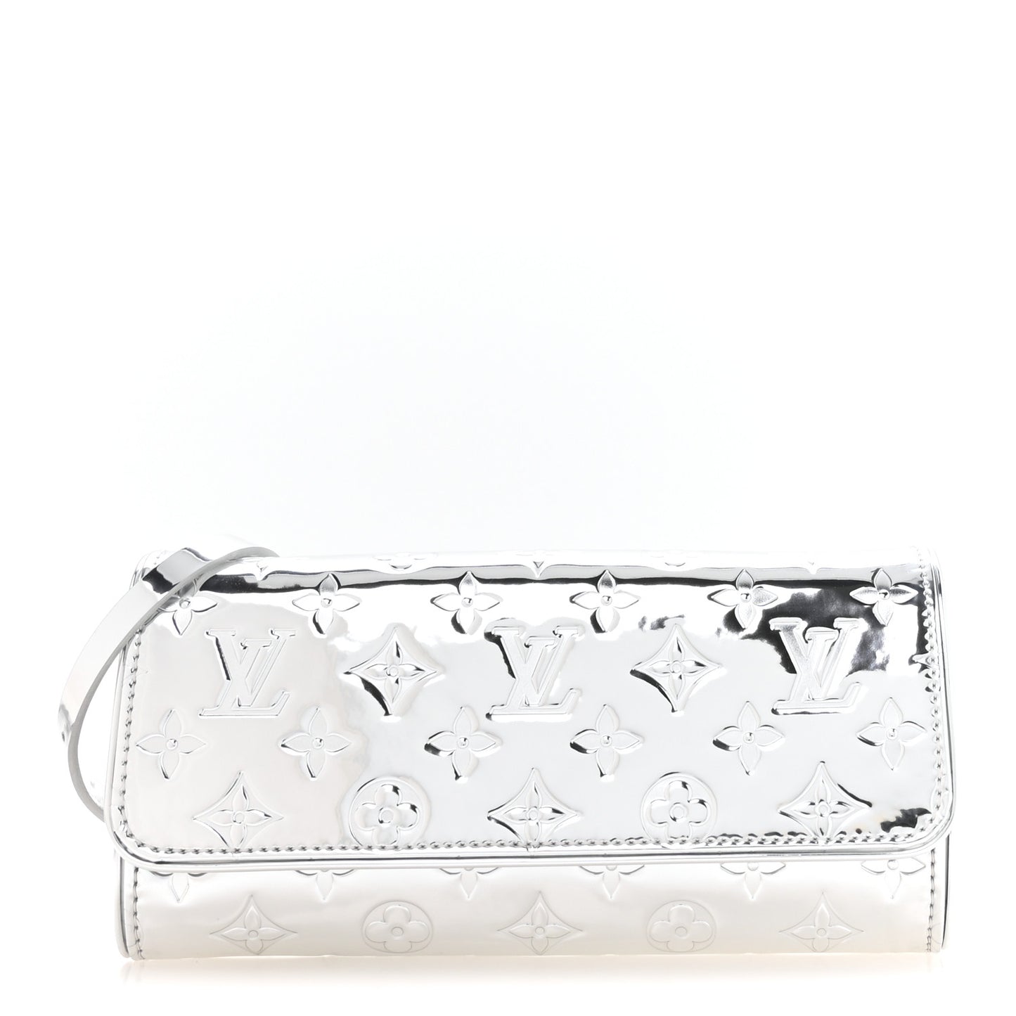 Monogram Miroir Pochette Twin Silver