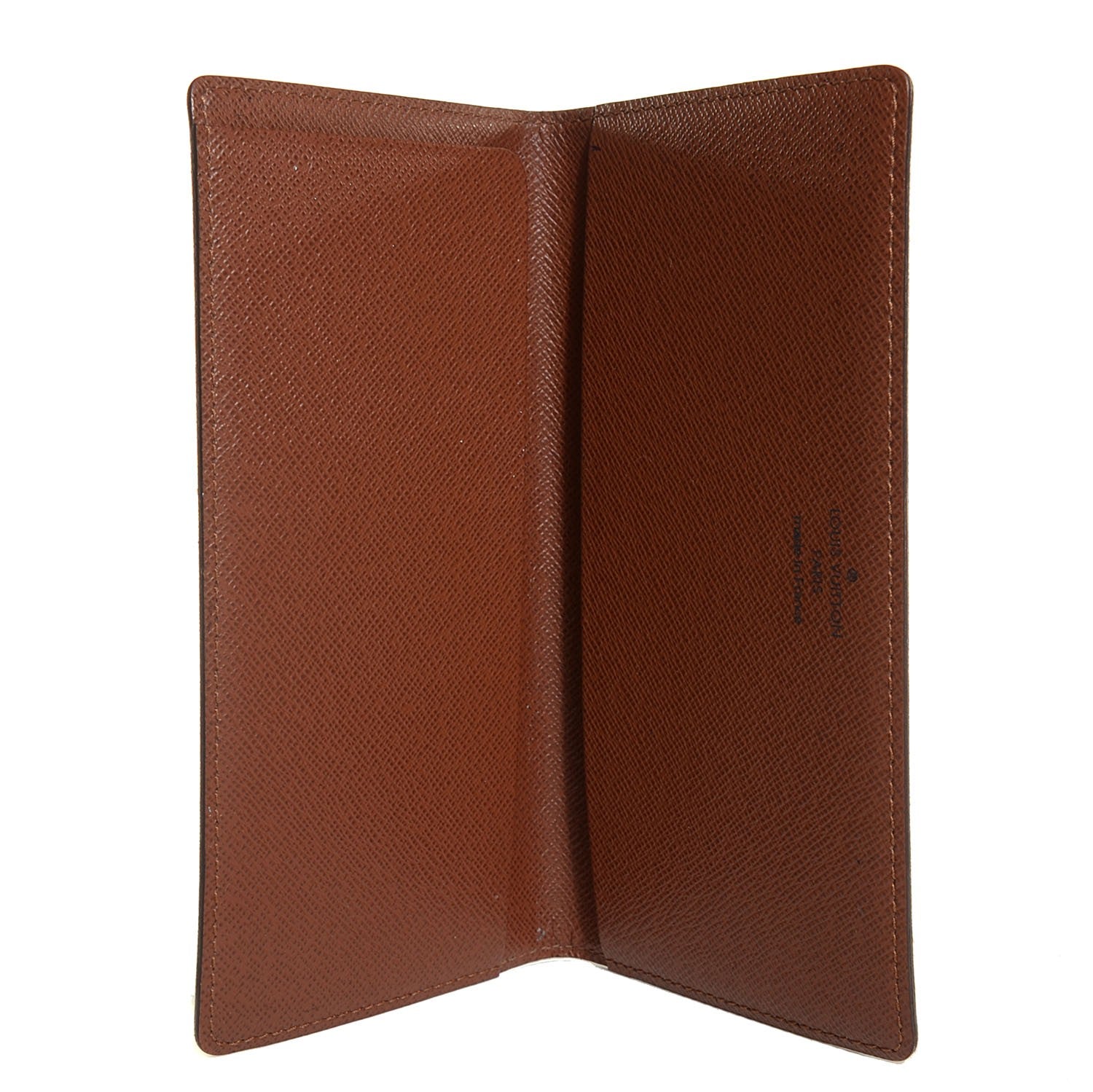 Louis Vuitton Monogram Simple Checkbook Holder Wallet 5 of 7